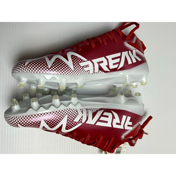 New Adidas Freak 22 Team Football Cleats Size 12.5 Red White GW3422 main image 5